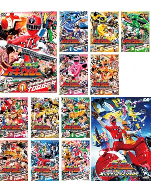 Amazon.co.jp: 列車戦隊トッキュウジャー 【レンタル落ち】全12
